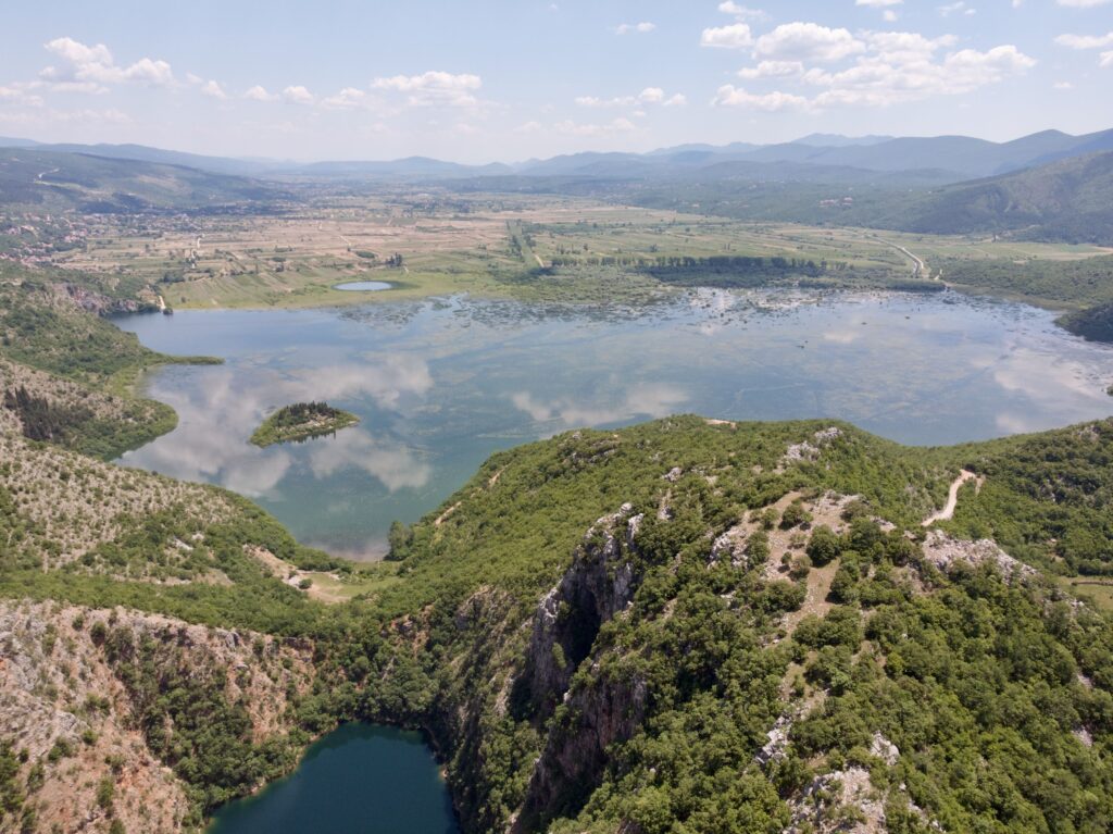 Galipovac See in der Nähe von Imotski, Kroatien