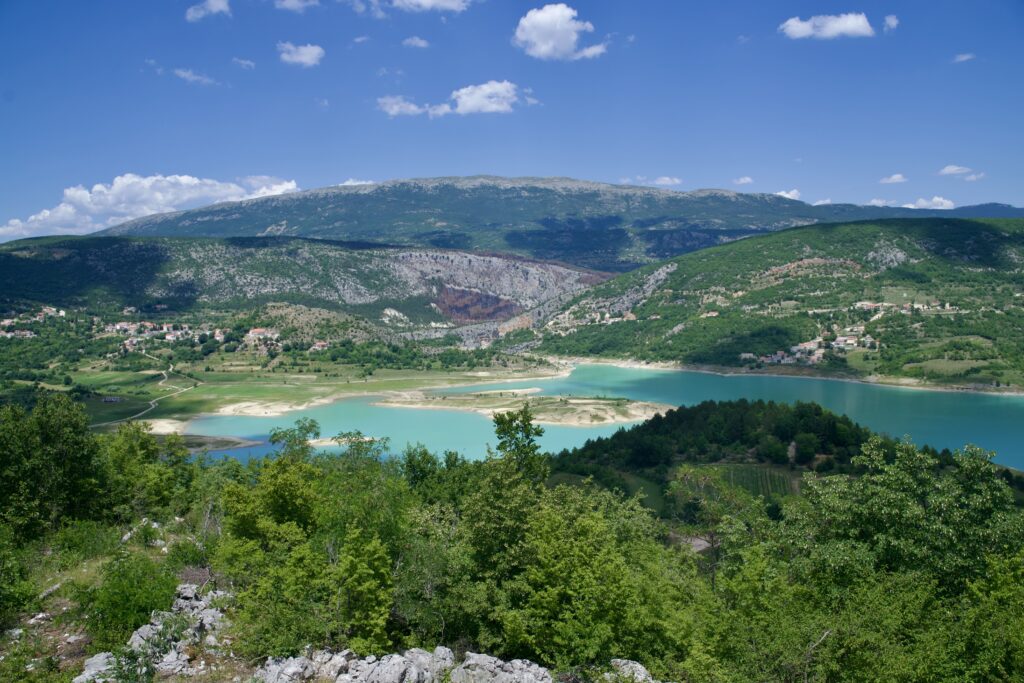 Der Grüne See in Ričice bei Imotski Kroatien