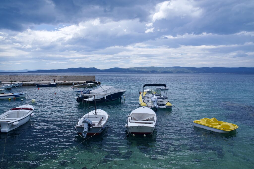 Die Küste Kroatiens bei Mimice
