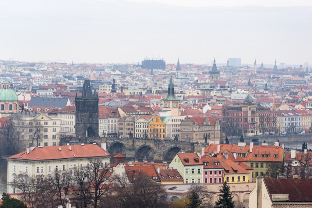 Blick über die Altstadt von Prag